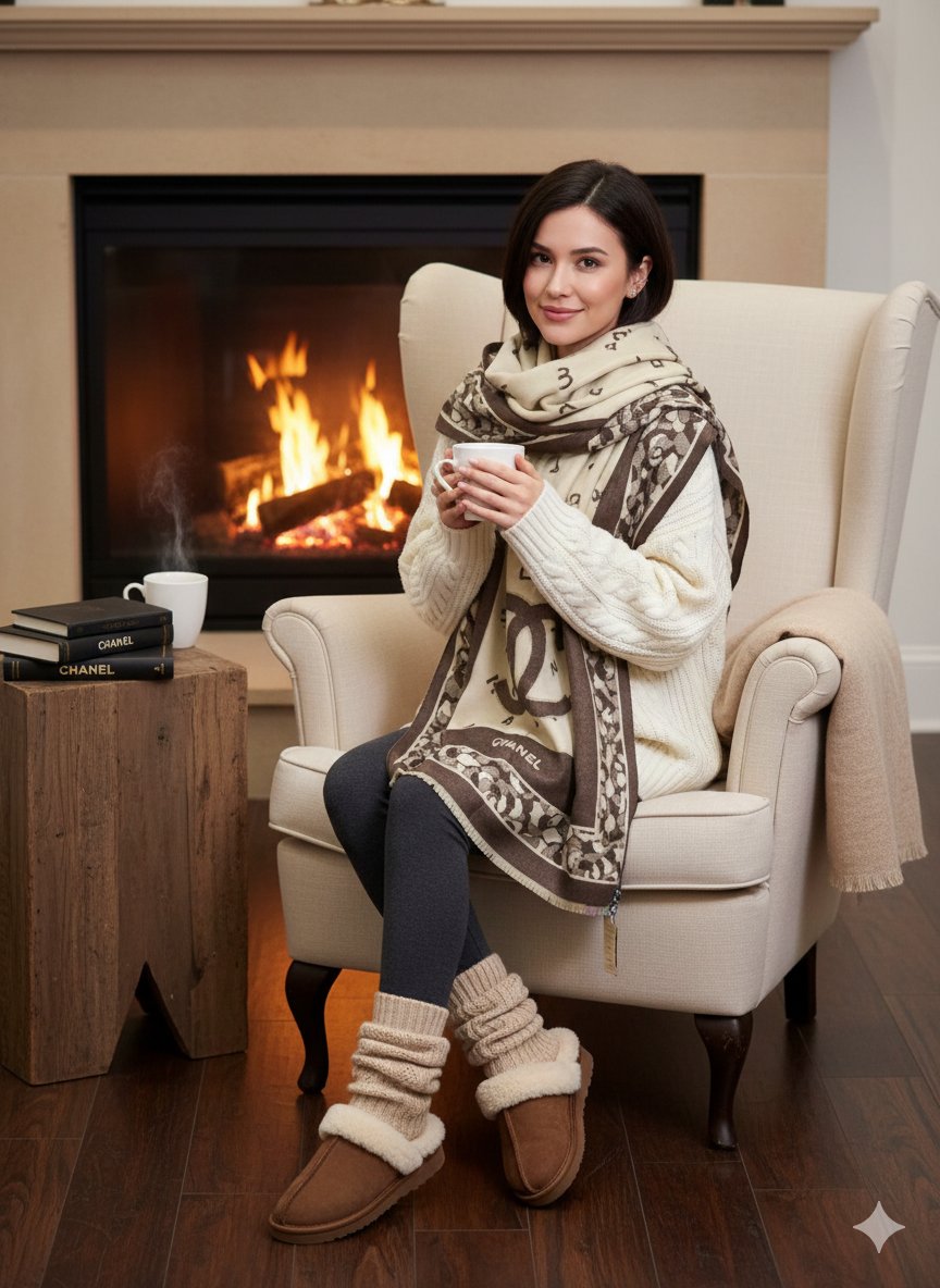 CHNL Cashmere ScarF
